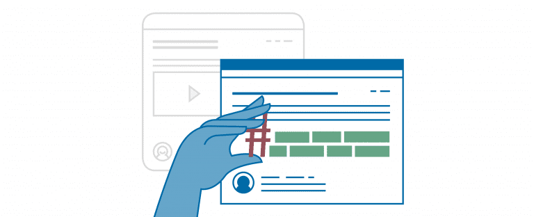 Hashtags im Unternehmenskontext