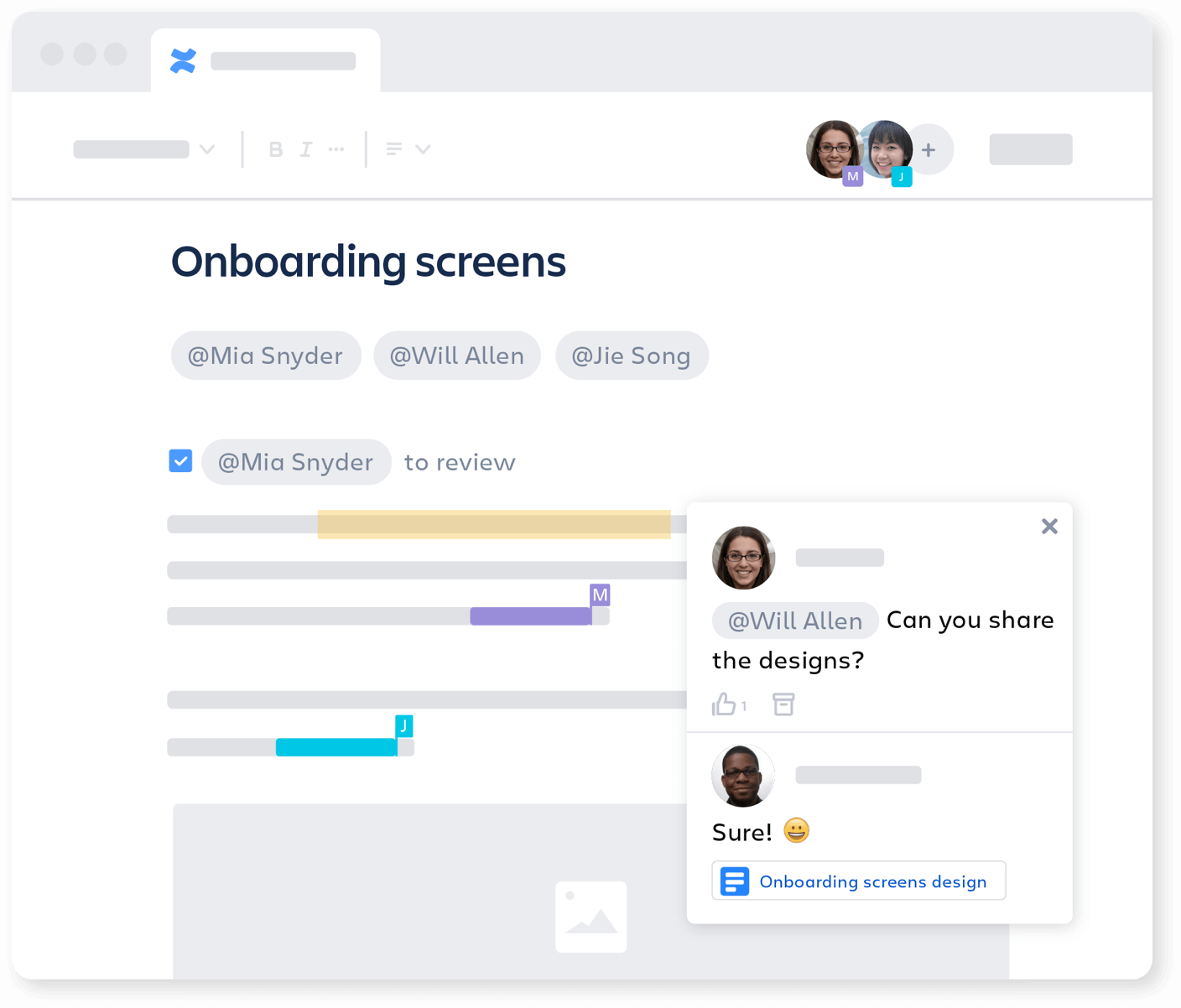 Confluence - Onboarding Process (© Confluence)