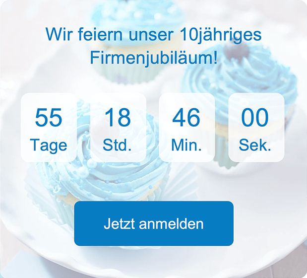 Countdown Widget-Screenshot - Jubiläum