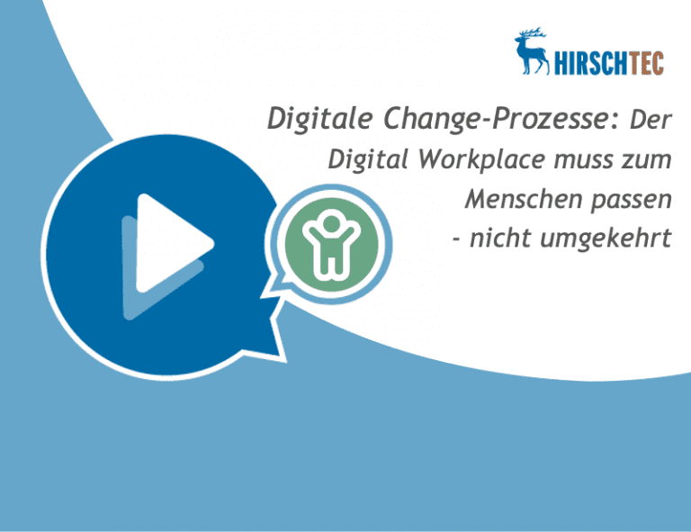 Ankündigung Webinar zu Digitale Change-Prozesse | HIRSCHTEC