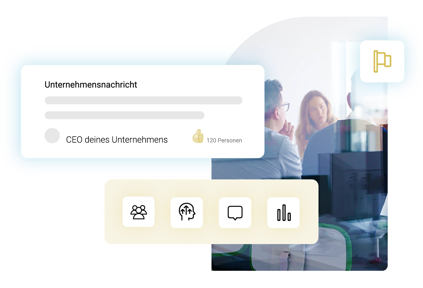 Grafik zum Handlungsfeld Leadership