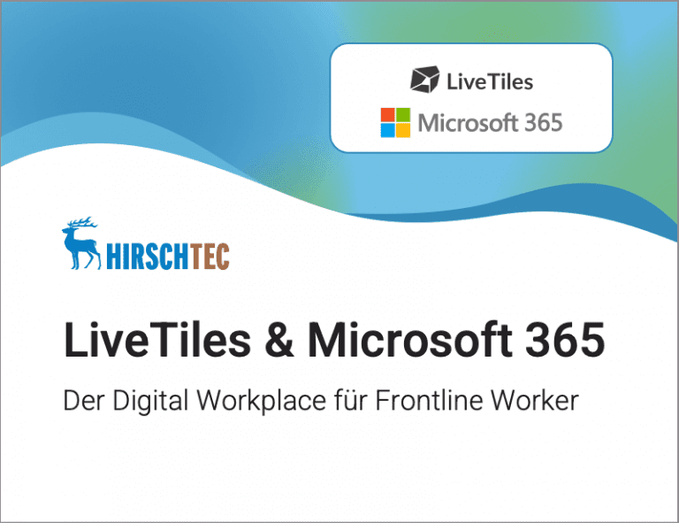 LiveTiles Webinar Ankündigung | HIRSCHTEC