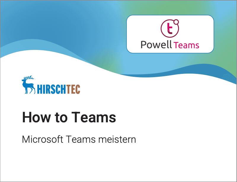 Powell-Teams Webinar-Ankuendigung | HIRSCHTEC